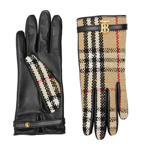 burberry leather gloves|burberry gloves outlet.